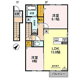ビューティフル ライフ TADERA 2階