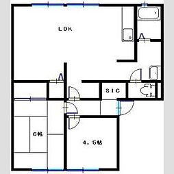 黒岩ハイツ 1階