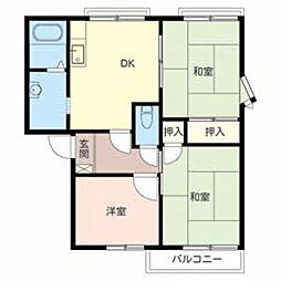 ハイツ南条 2階