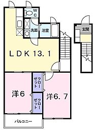 キャッスルスクエア 2階