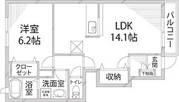 カノン・ビューレＡ棟 1階