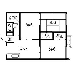 グリーンハイツはりまA棟 2階