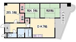 ロイヤルコーポ宝殿 2階