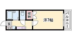 間取図画像 1K
