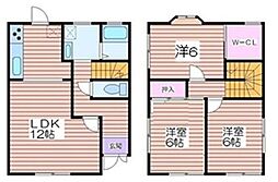 デュオフォルム御立 3LDKの間取図画像