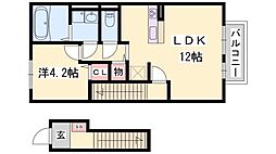 アゼリア宮上　Ａ棟 2階/202