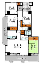 シャトーブランシェ 7階