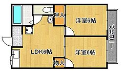 ノースウインダム 2階