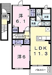 JR播但線 福崎駅 徒歩20分 2階/-