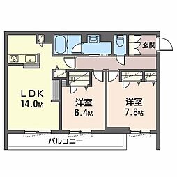 シャーメゾン HARU 3階/302