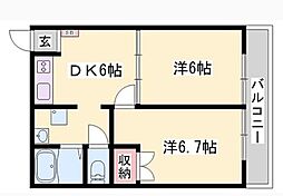 アミューズ尾上I 2階