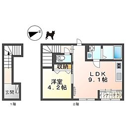 JR播但線 京口駅 徒歩16分 2階/-