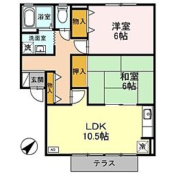 ラ・ヴィーダー B 1階