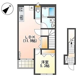 カラタチ 2階