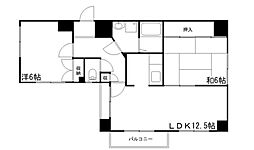 大栄・十二所前レジデンス 2階/201