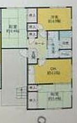 セファミ小野A棟 3DKの間取図画像