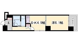 朝日プラザ船場 4階/404