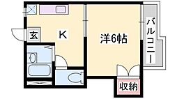 ヴィラ北平野II 2階