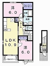 カルム川面 2階