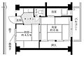 ビレッジハウス片山1号棟2階3.9万円