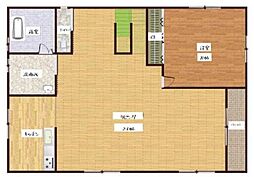 テクノストラクチャー大日 1LDKの間取図画像