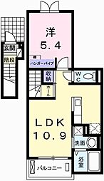 アマルフィ36 1LDKの間取図画像