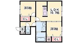 クレセール 1階