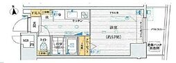 Lelion初台 1Kの間取図画像