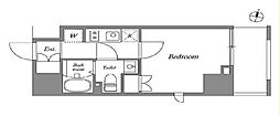 GRANPASEO目黒 1Kの間取図画像
