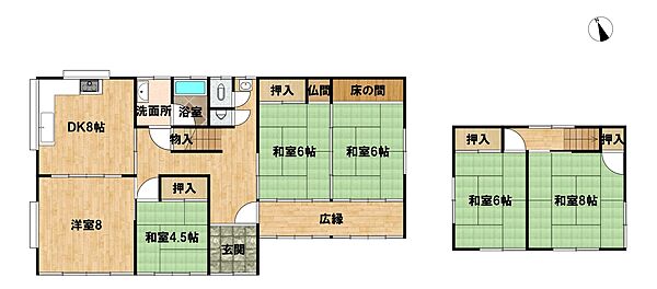 間取り：326000258235