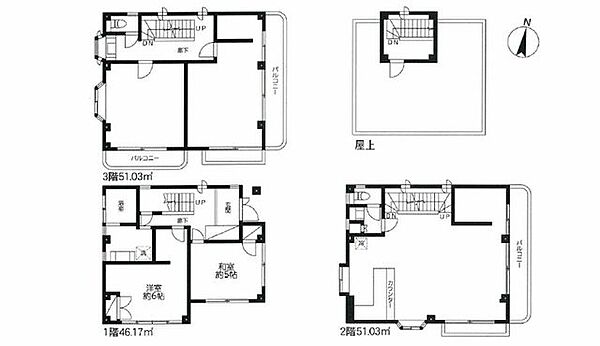 【Floor Plan】4LDK+カースペース1台※図面と完成時に相違がある場合は現況優先とします。