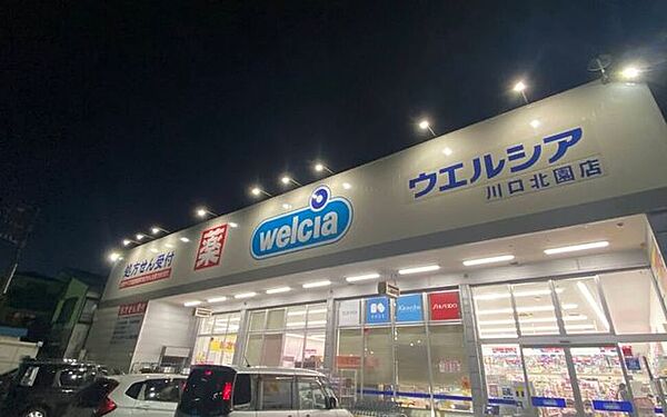 ウエルシア川口北園店 1160m