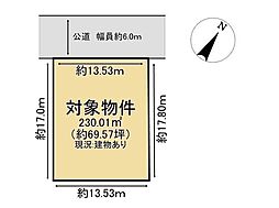 桑名市野田2丁目 売土地の土地画像
