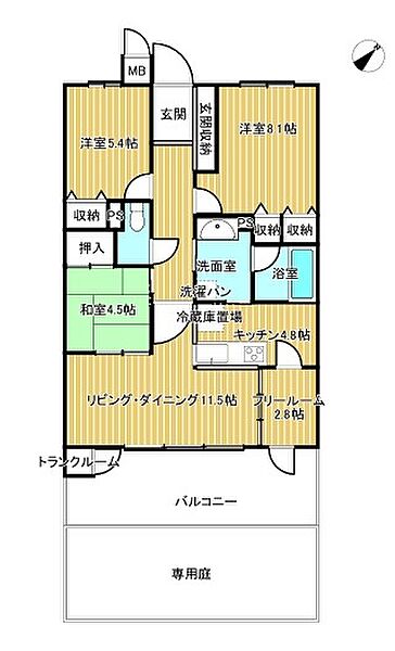 間取り：329000124857