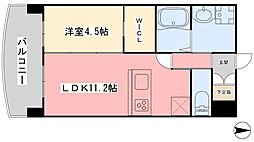 HappinessInn5 1LDKの間取図画像