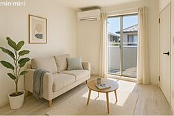 ELF立花 202 2階1LDKのリビング/ダイニング