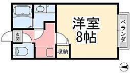 間取図画像 1K