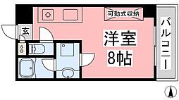 クオリティー山越 ワンルームの間取図画像