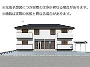 久米駅より徒歩12分 新築 2階建の賃貸物件