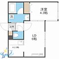 グランヴェール北円山3階5.5万円