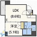 RESIDIASOUEN3階5.2万円