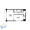 Courtyard9階6.8万円
