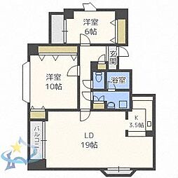 札幌市電2系統 西線6条駅 徒歩5分 8階/-