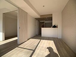 札幌市営東西線 西18丁目駅 徒歩15分の賃貸マンション 4階2LDKのリビング/ダイニング