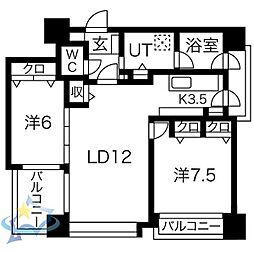 札幌市営東西線 西18丁目駅 徒歩3分 7階/-