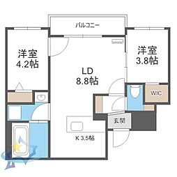 札幌市営南北線 幌平橋駅 徒歩11分 2階/-
