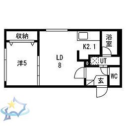 札幌市営東西線 二十四軒駅 徒歩6分 2階/-