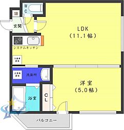 札幌市営東西線 発寒南駅 徒歩3分 4階/-