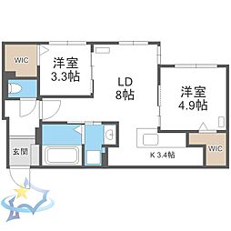 札幌市営東西線 円山公園駅 徒歩5分 3階/-