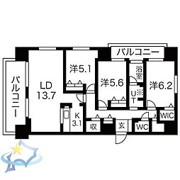 札幌市営東西線 西18丁目駅 徒歩13分